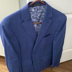 Men’s 38S Navy linen Ralph Lauren blazer